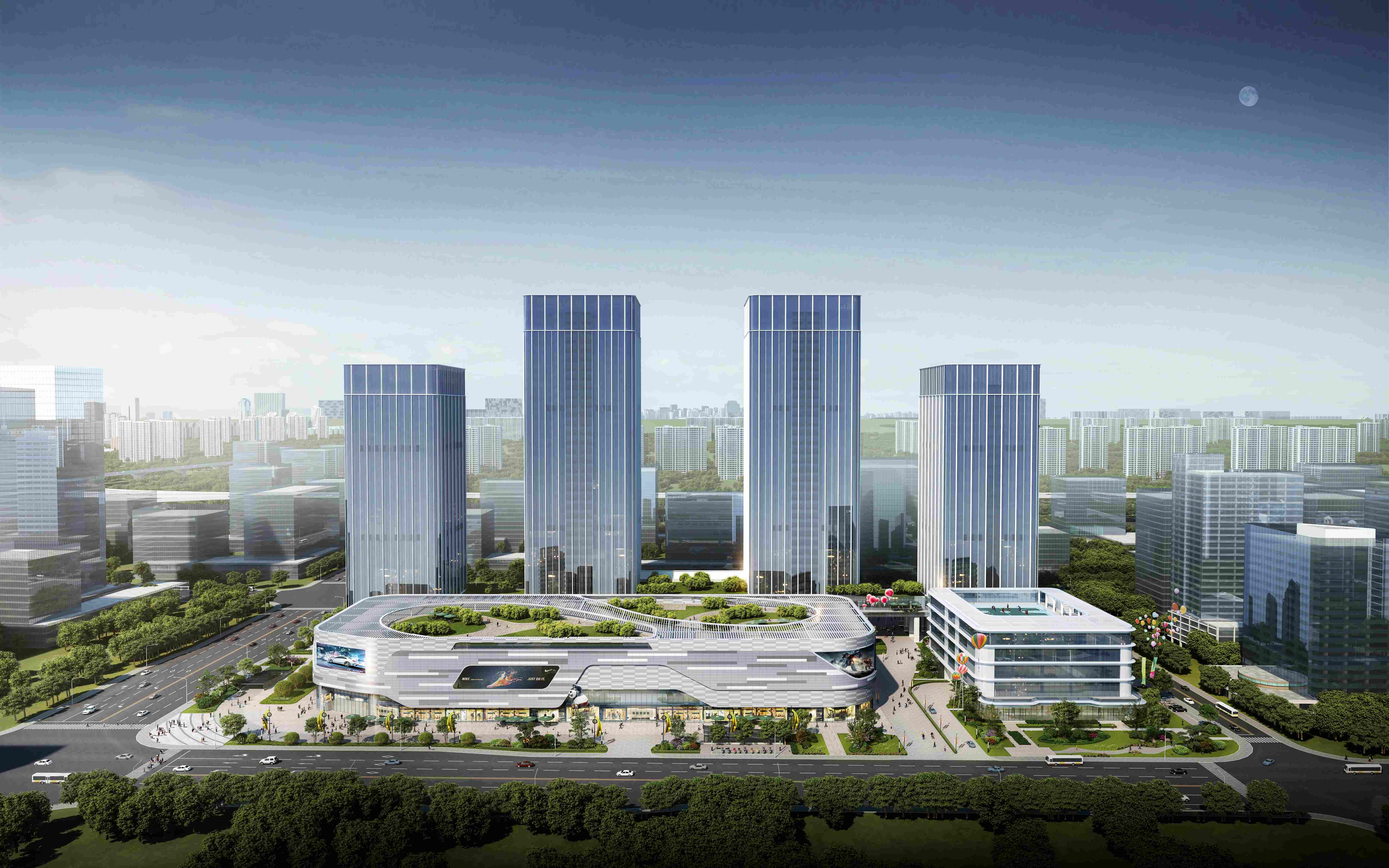 匠心铸就:国泰建设在建项目纪实 | 杭政储出(2024)33号地块商业商务世纪城智能产业园项目